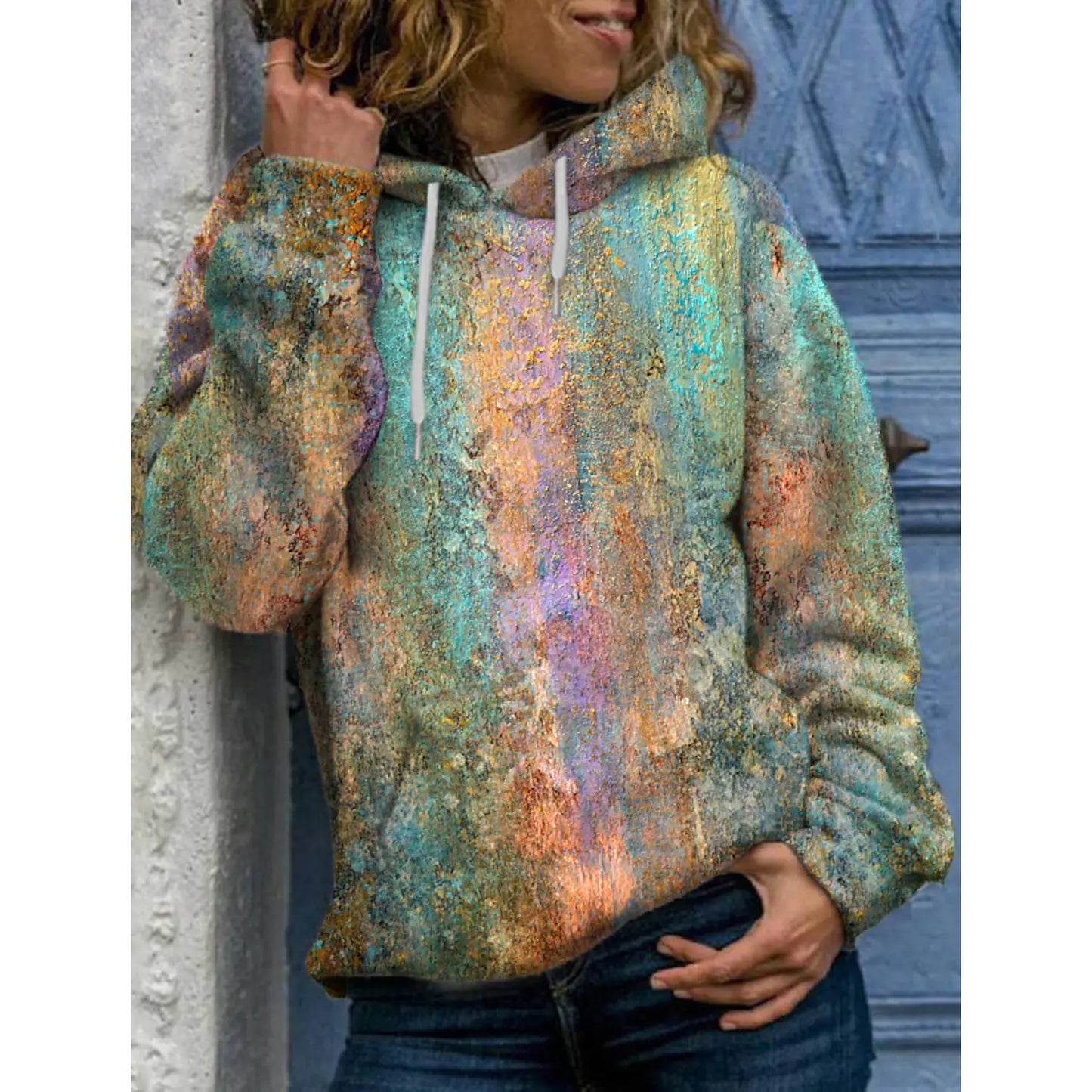 3D Printed Ladies Sweatshirt Top