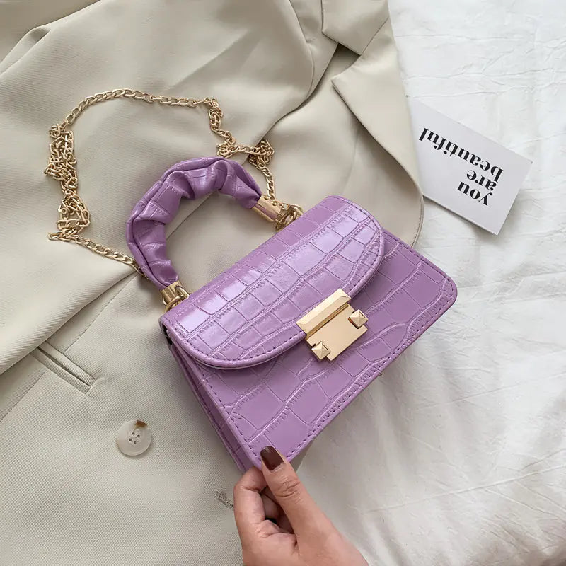 Trendy Summer Crossbody Chain Bag for Women 2020