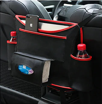 Car Seat Back Storage Organizer with Cup and Phone Holder