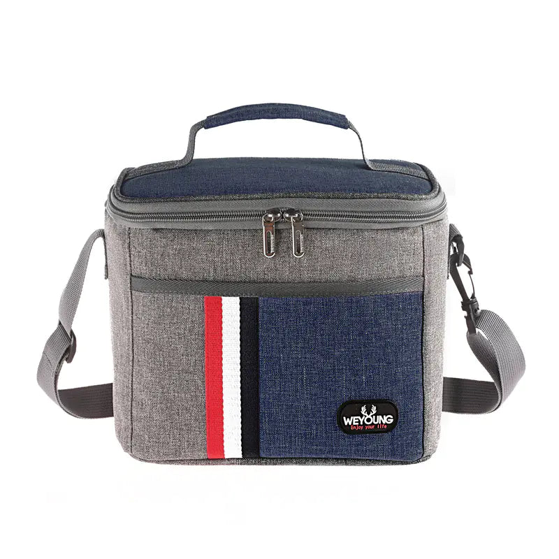 Insulated Lunch Bag with Thick Aluminum Foil - Large Capacity