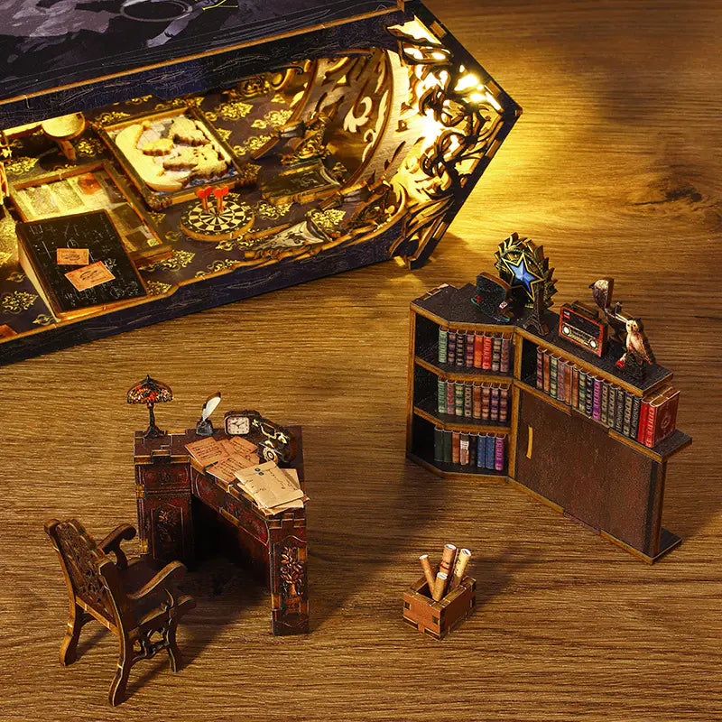3D Cottage Book Stand