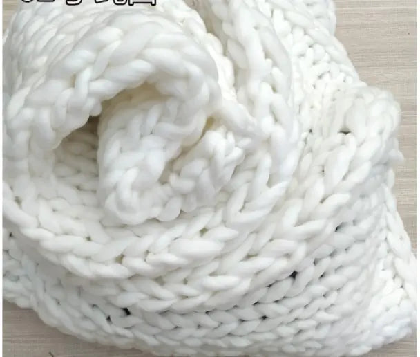 Zen Weighted Knitted Blanket