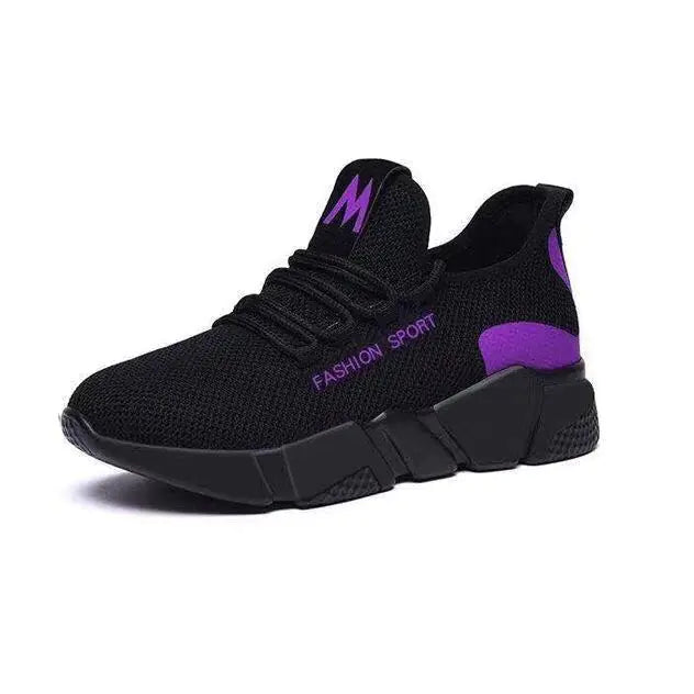 Women's Breathable Athletic Shoes - Slip-Resistant Casuals