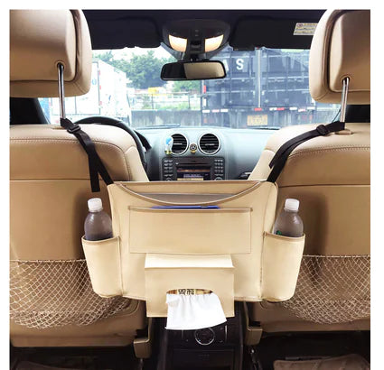 Car Seat Back Storage Organizer with Cup and Phone Holder