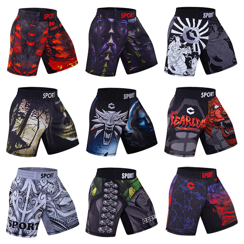 Sanda Fighting Shorts for Martial Arts Training