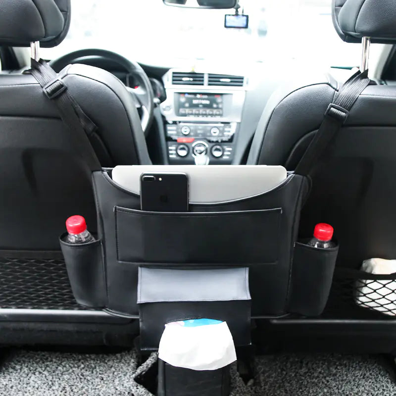 Car Seat Back Storage Organizer with Cup and Phone Holder