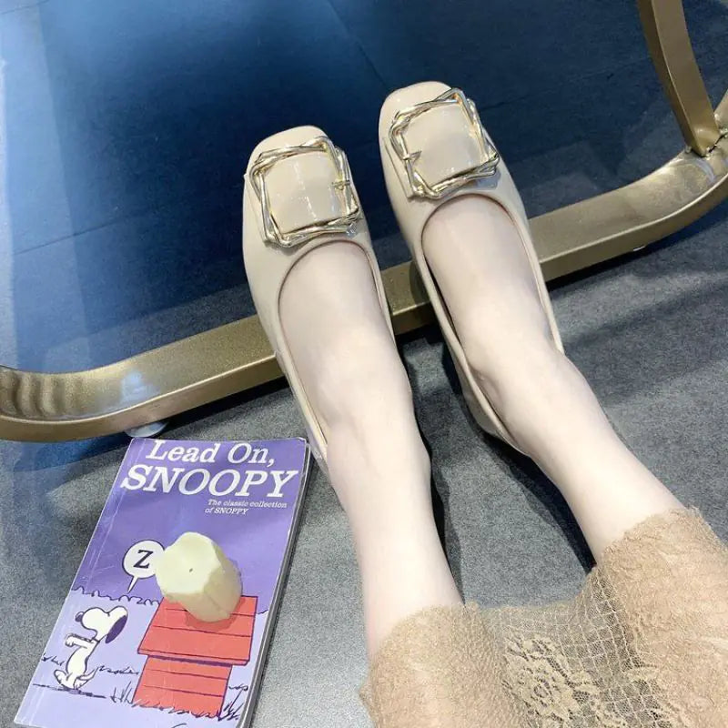 Soft Sole Leather Flat Shoes for Women - Spring 2020