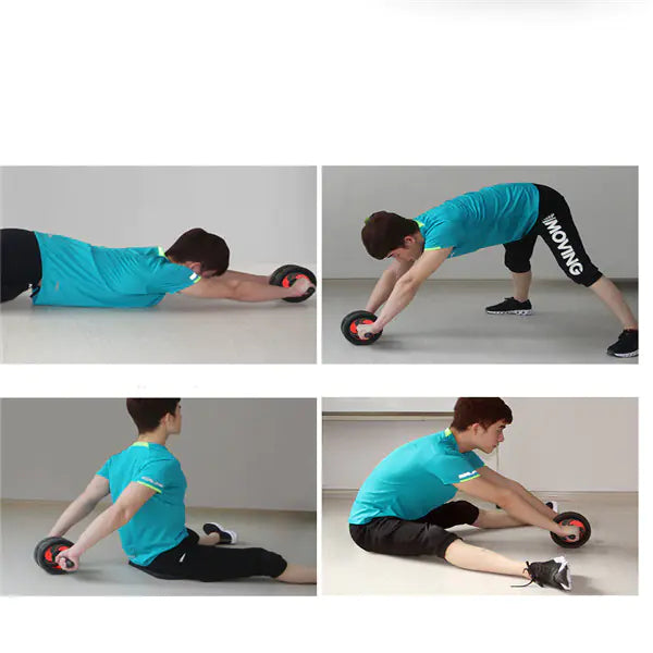 Ab Wheel Fitness Equipment Set for Core Workouts