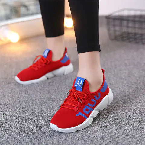 Women's Breathable Athletic Shoes - Slip-Resistant Casuals