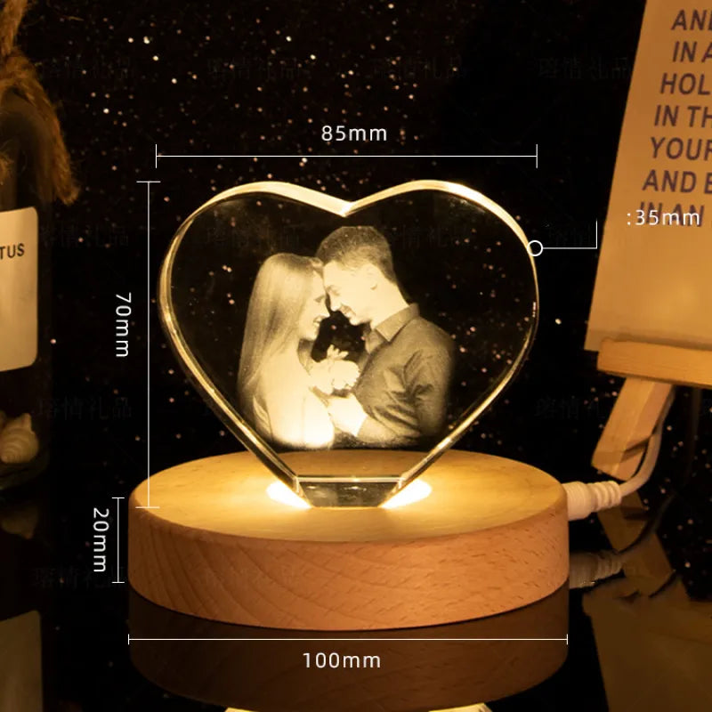 Personalized 3D Carving Photo Display