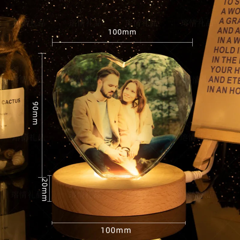 Personalized 3D Carving Photo Display